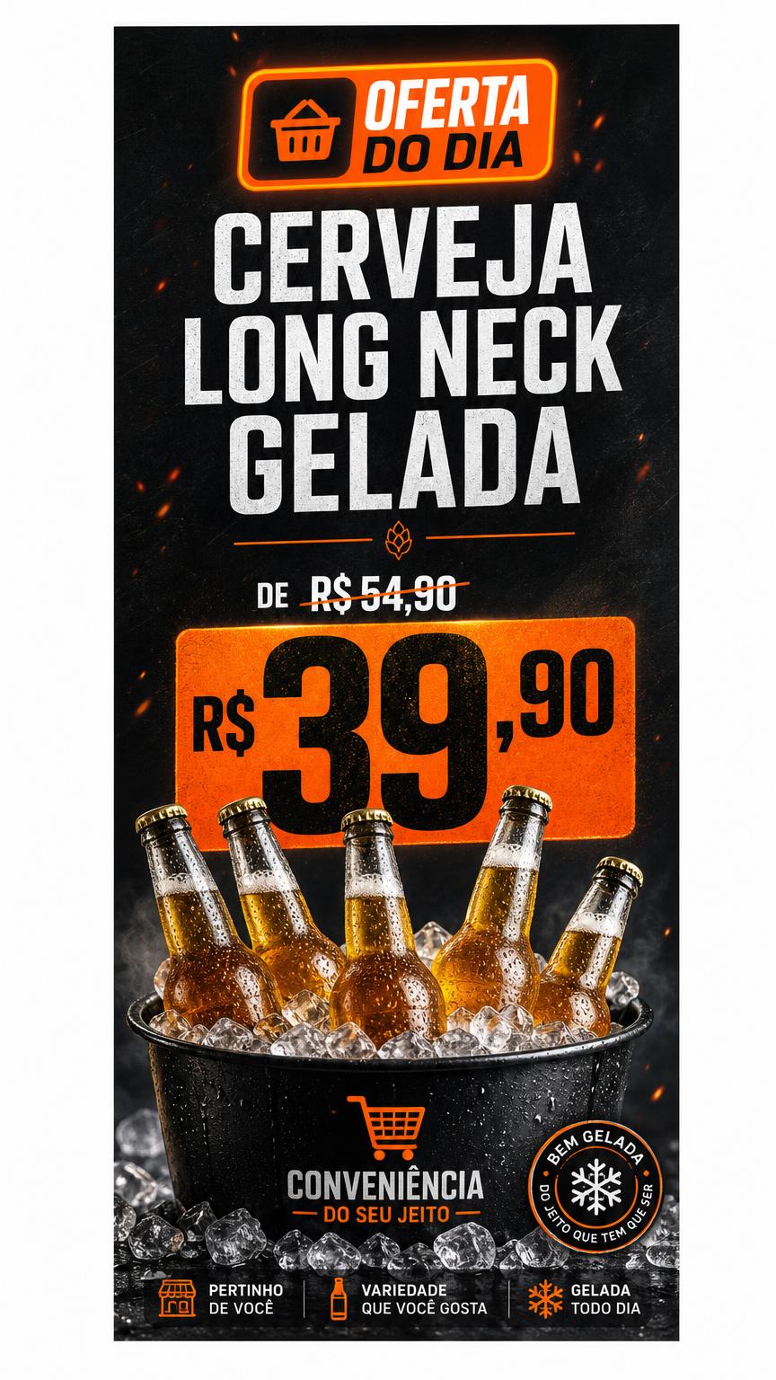 Stories 9:16 de bebida gelada