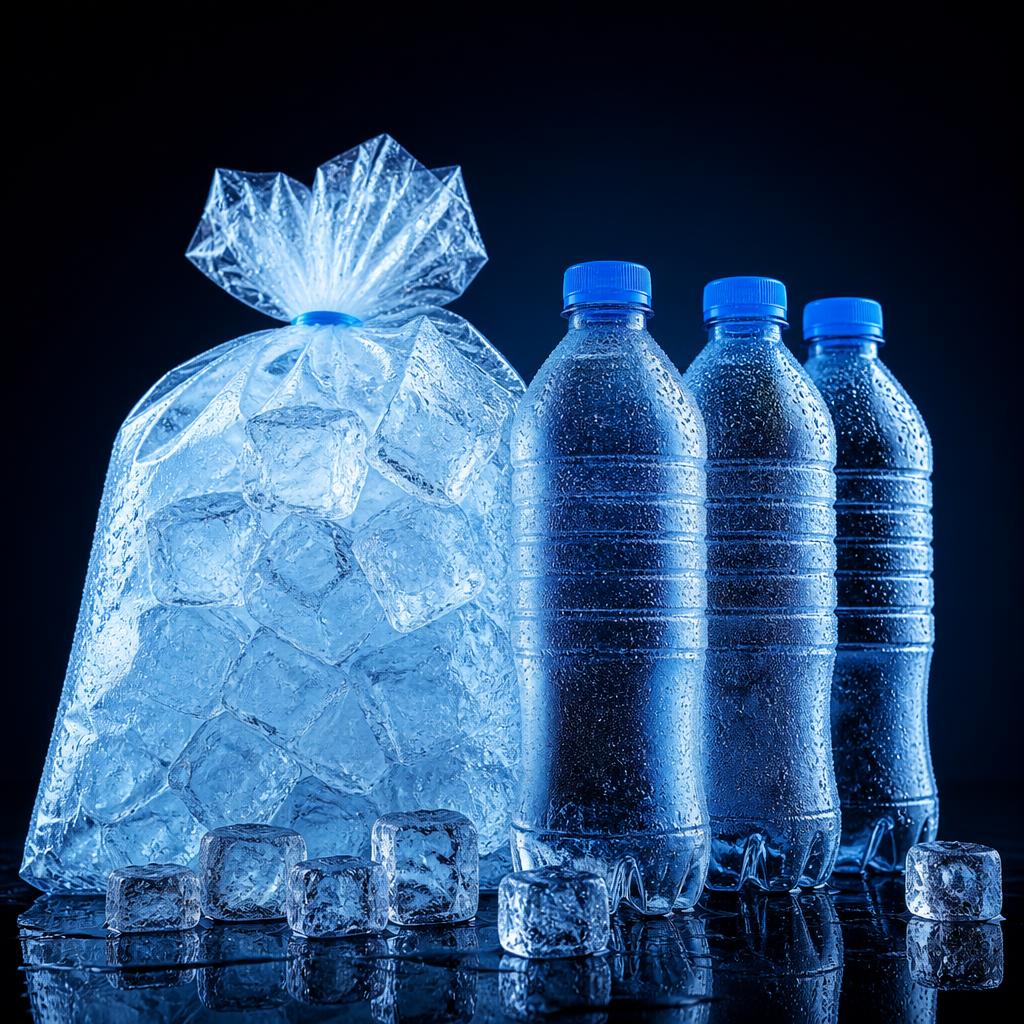 Foto pronta de Gelo e água para arte de conveniência